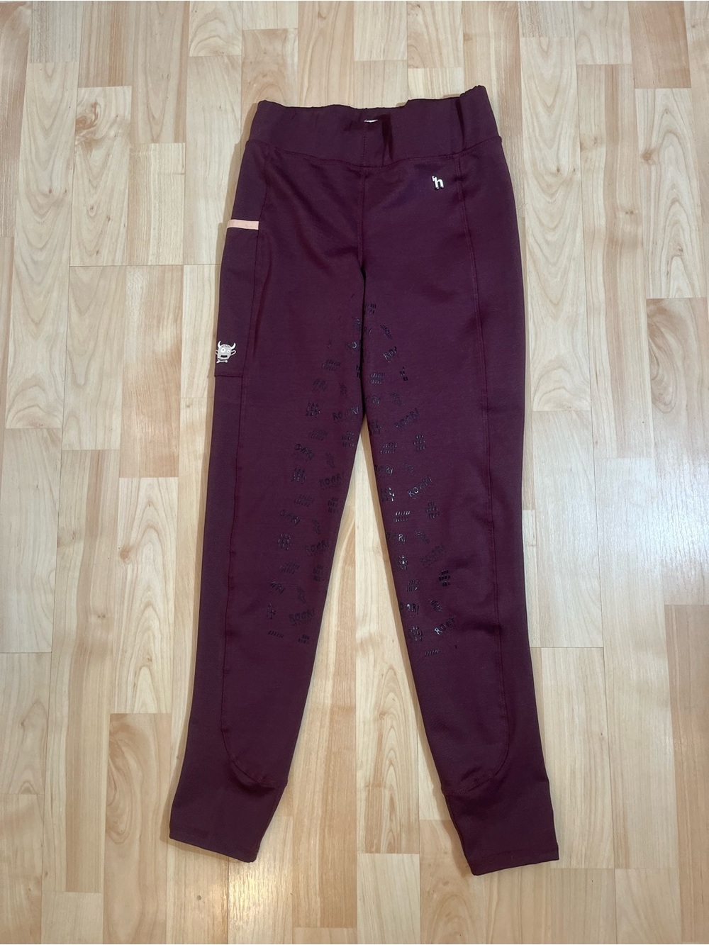 Horze Morgan Juniors Full Seat Tights junior large